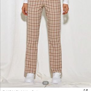 Plaid pant! Perfect for the fall! They fit amazing.